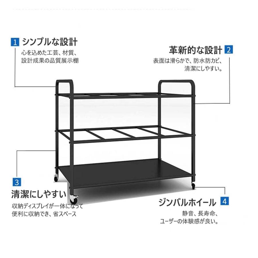 ヨガマット収納ラック ヨガマット収納カート 大容量 ヨガ収納 ヨガマット収納ラック ヨガマット収納カート 大容量 ヨガ収納