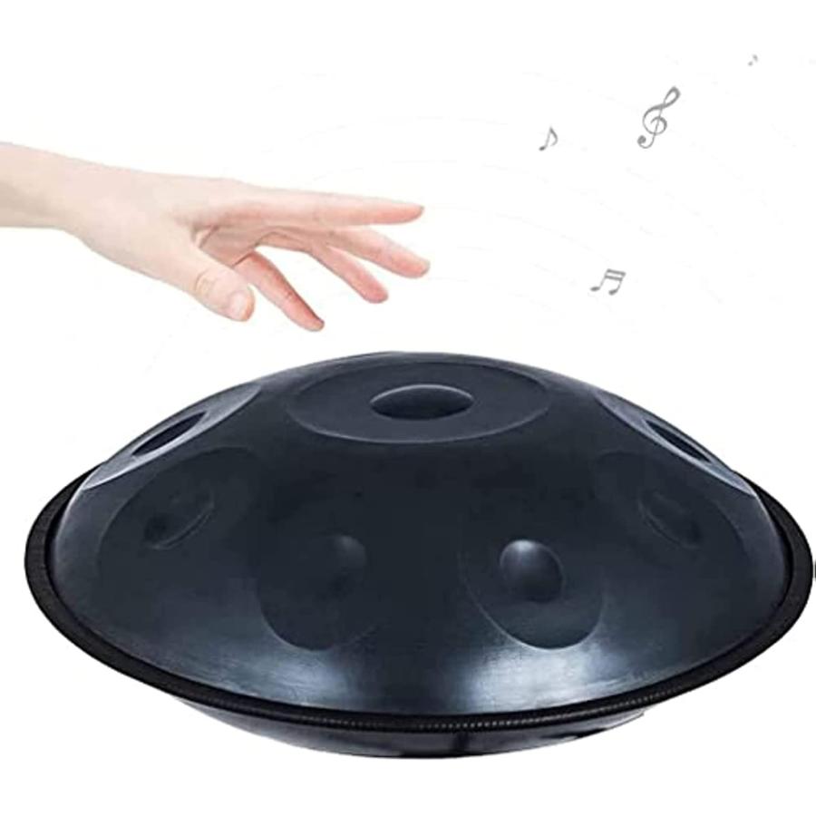 9 ノート D マイナー ハンドパン ドラム、432 Hz マニュアル 9 ノート D マイナー ハンドパン ドラム、432 Hz マニュアル
