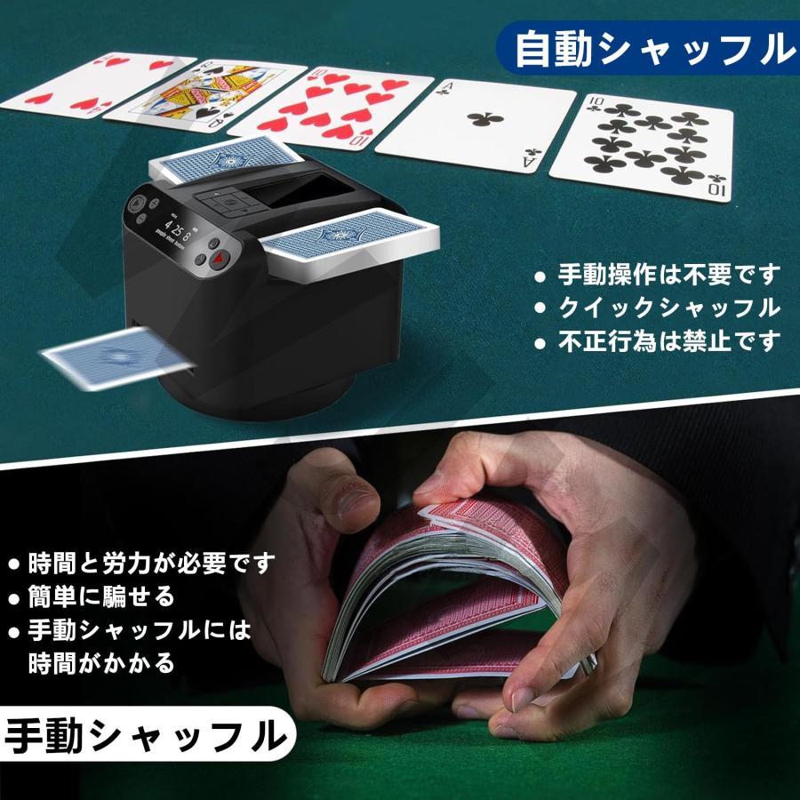 カードシャッフラー 自動カードディーラーとカードシャッフル 2 カードシャッフラー 自動カードディーラーとカードシャッフル 2