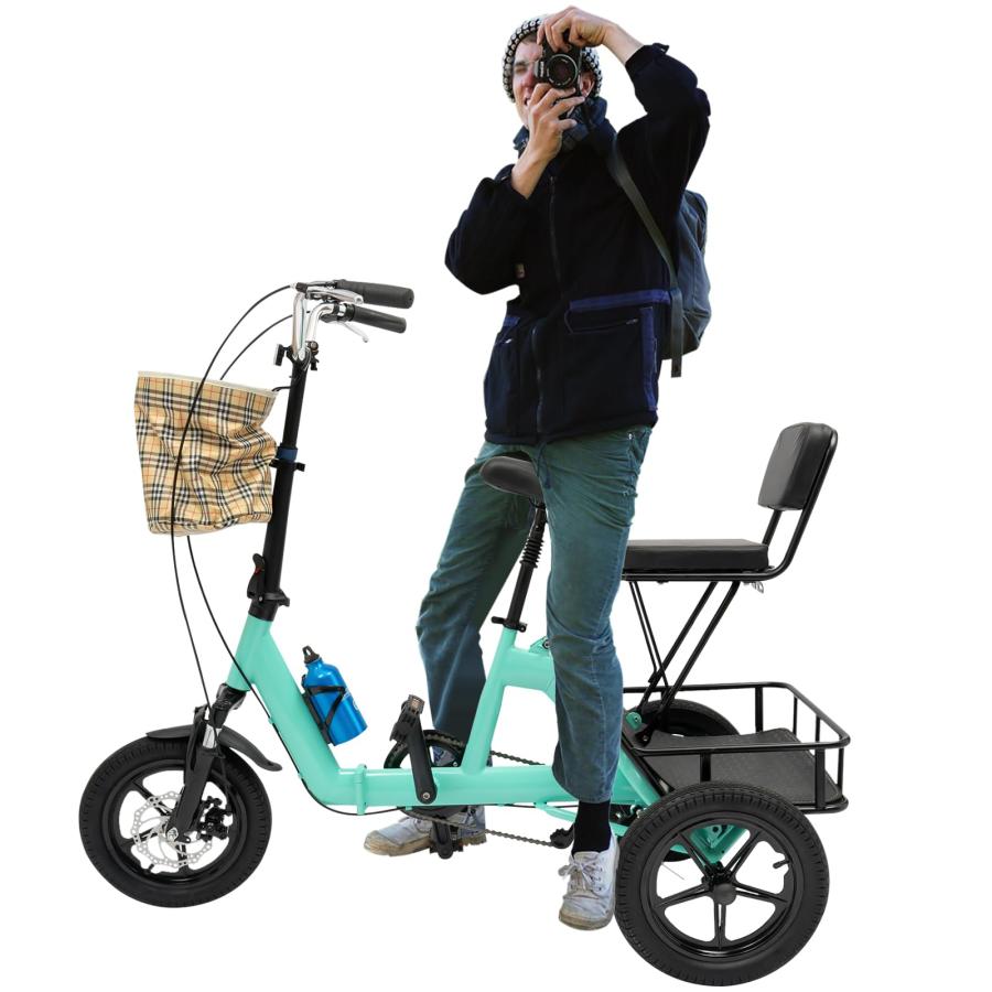 大人用14インチ三輪車、三輪自転車3輪ロードバイク、大人用 大人用14インチ三輪車、三輪自転車3輪ロードバイク、大人用
