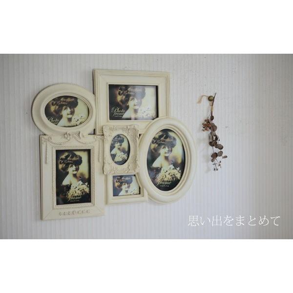 ウォールコレクションフレーム フォトフレーム アンティーク調 フォトスタンド 写真スタンド 写真立て おしゃれ 白 壁掛け C 0128 Wallcollectionframe ゆららかマーケット 通販 Yahoo ショッピング