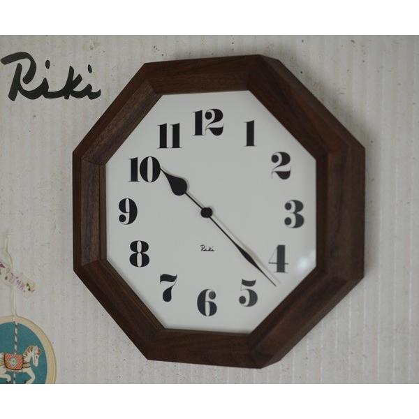 壁掛け時計 おしゃれ 掛け時計 時計 レムノス 日本製 リキクロック