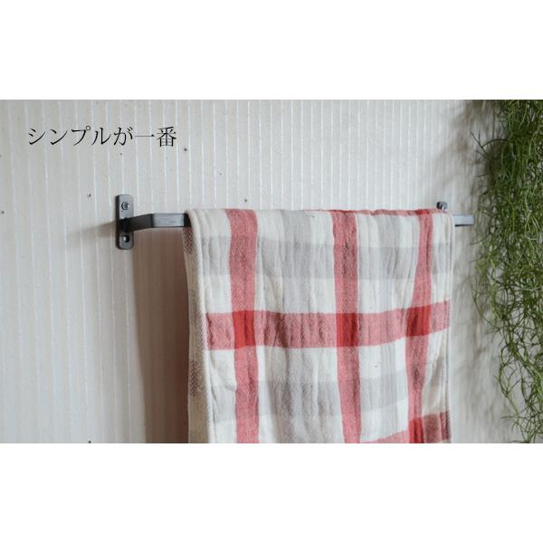 アイアンタオルハンガーcreer』おしゃれ 壁掛け 壁付け 後付け 洗面所