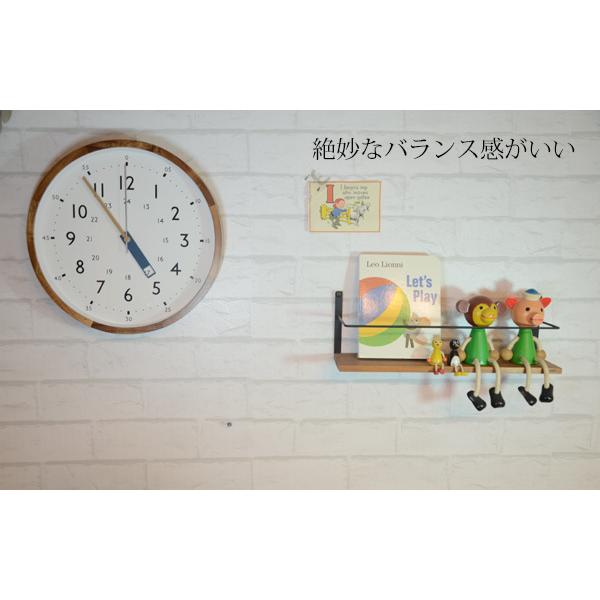 壁掛け時計 おしゃれ 掛け時計 時計 木製 『壁掛け電波時計 ストゥール