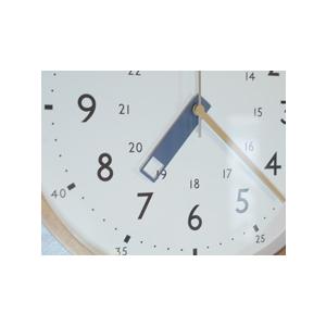 壁掛け時計 おしゃれ 掛け時計 時計 木製 『壁掛け電波時計 ストゥールマンBL』｜yurarakamarket｜03