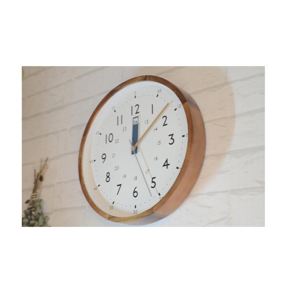 壁掛け時計 おしゃれ 掛け時計 時計 木製 『壁掛け電波時計 ストゥール