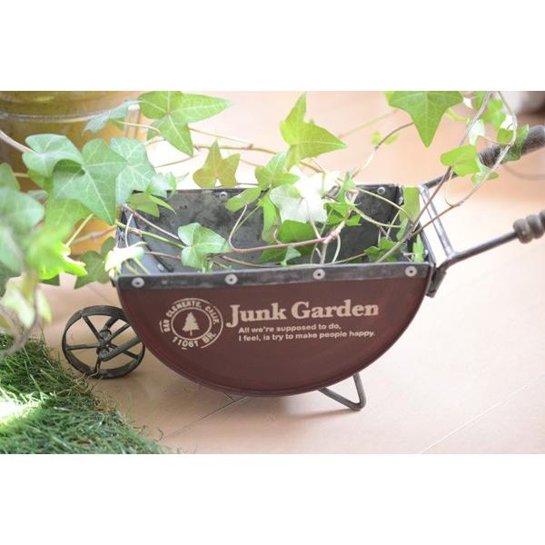 穴あり ポット 鉢 プランターカバー 植木鉢 ガーデニング おしゃれ『セミサークルカートプランター』 g0086cartplanter