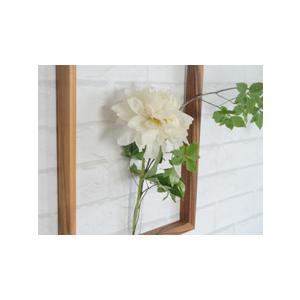 木製 花瓶 一輪挿し 壁掛け おしゃれ フラワーベース チーク『フラワー