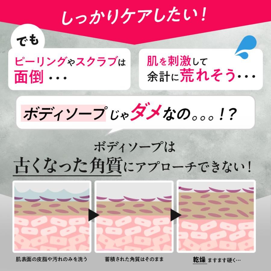 ユリイロ YURiiRO スクラブボディウォッシュ ボディケア マッサージ