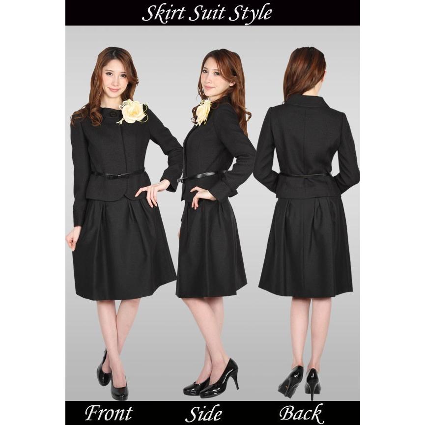 the scotch house スカートスーツ ジャケット セット 黒 7号 the scotch house スカートスーツ ジャケット セット 黒 7号 The