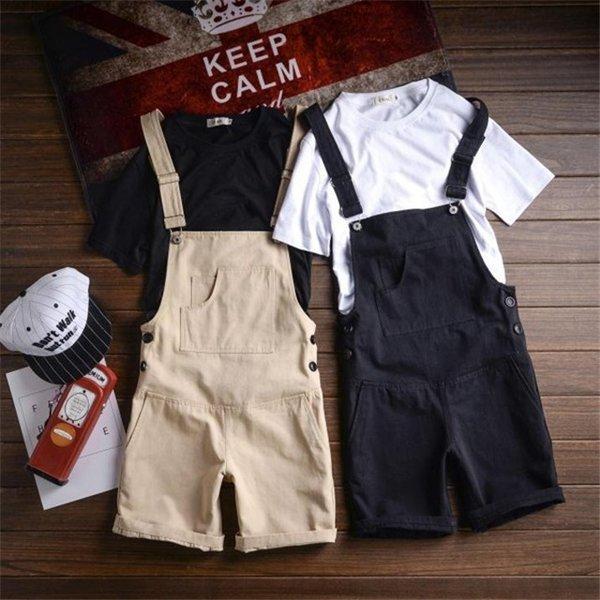 97 以上節約 オールインワン メンズ サロペット オーバーオール つなぎ サスペンダー ショートパンツ ハーフパンツ 短パン 無地 夏 22 Materialworldblog Com