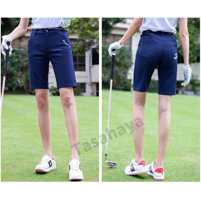 大人気 ゴルフパンツ レディース ゴルフウェア ストレッチ Golf ショートパンツ 短パン ハーフパンツ 春夏秋 吸汗 速乾 スポーツパンツ 女性用 アウトドアズボン Spurs Sc