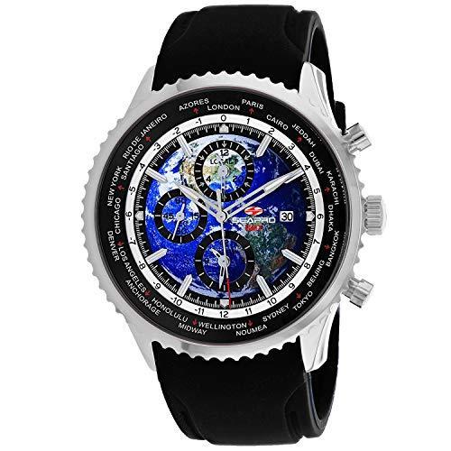 【未使用品】 Seapro Men's Meridian World Timer GMT並行輸入品 腕時計