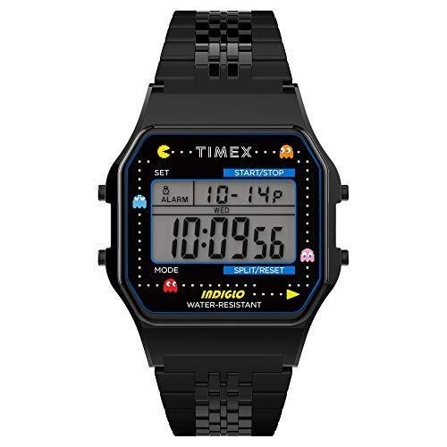 激安正規  Pac T80 mm 34 Timex Man Size並行輸入品 One Black/Black/Black 腕時計