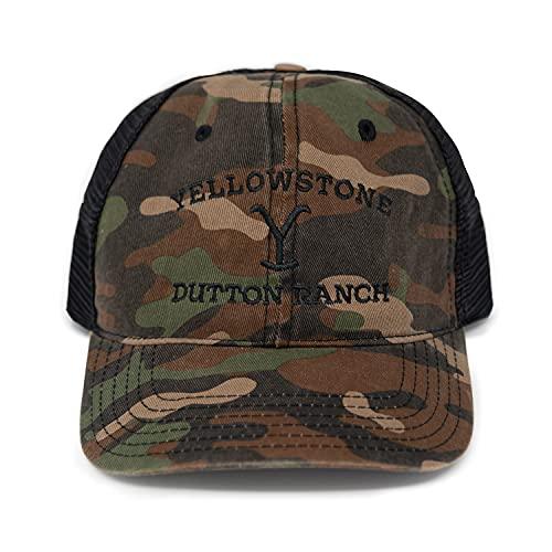 最高の Dutton Yellowstone Ranch Hat並行輸入品 Camo Logo キャップ