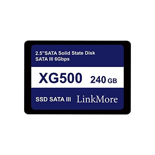 選ぶなら LinkMore 240GB 2.5インチ SSD SATA3 6Gb/s (読込最大500MB/s)並行輸入品