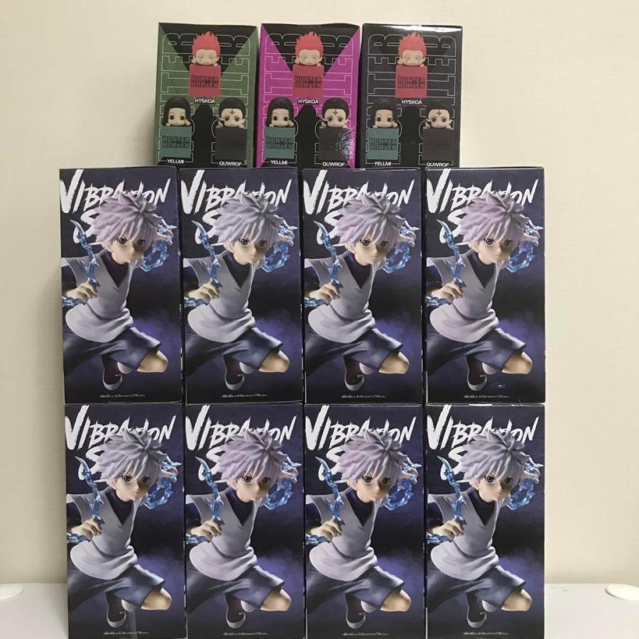 HUNTER×HUNTER キルア ひっかけフィギュア クロロ ヒソカ イルミ
