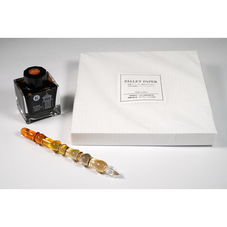 オリーブグリーン 六角形ガラスペン ガラスペン用インク（オリーブグリーン） – Craftie Home