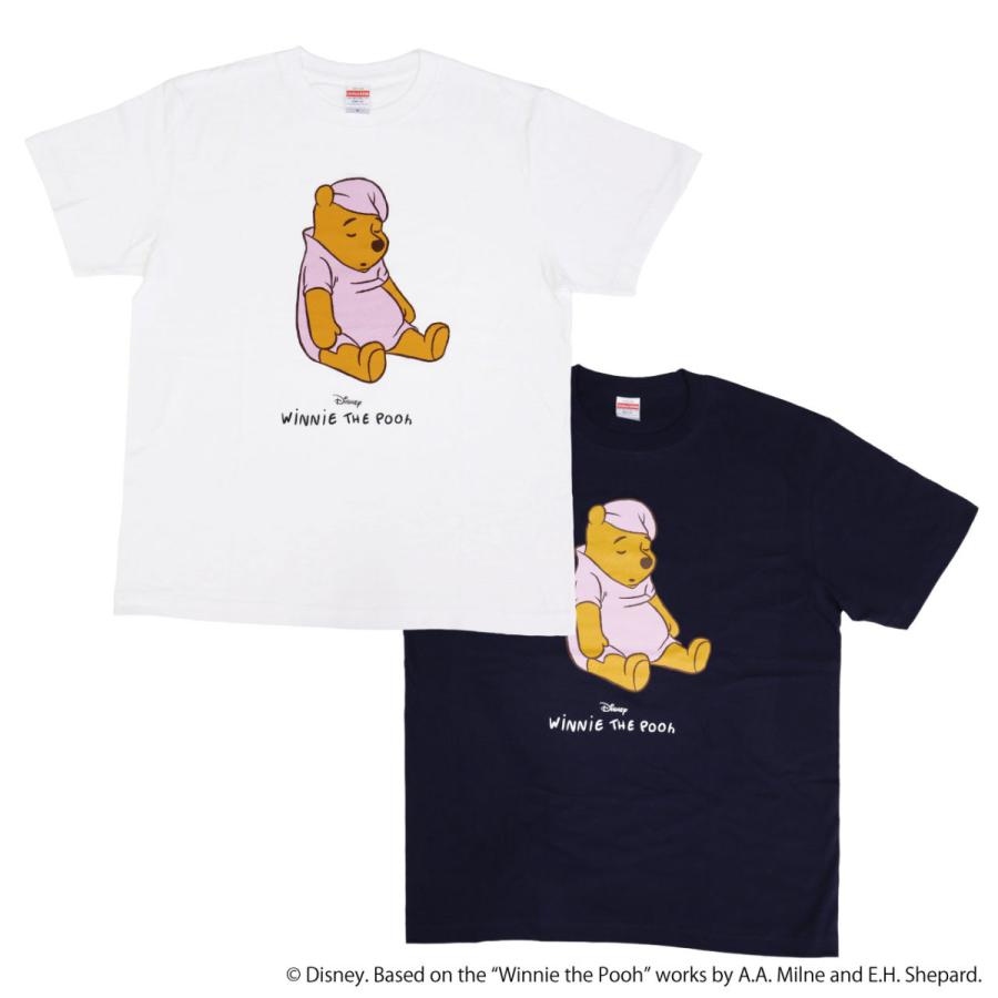 はちみつカフェ限定商品 くまのプーさん 不思議な夢シリーズ ｔシャツ ネイビー ホワイト 有隣堂 Paypayモール店 通販 Paypayモール