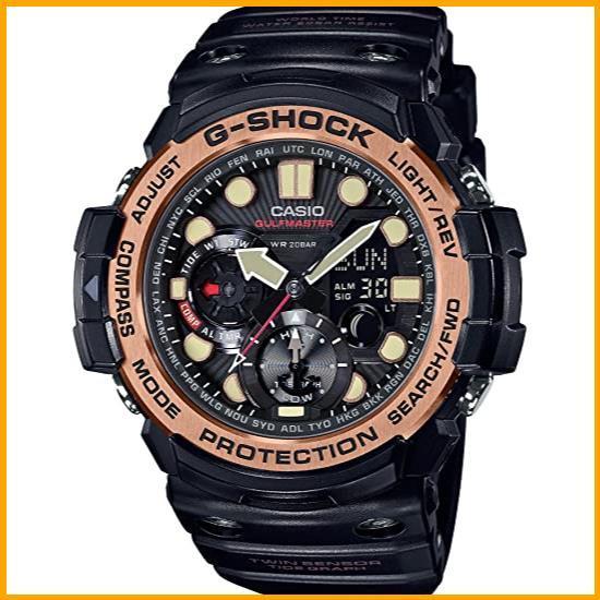 レビュー高評価の商品！ [カシオ] 腕時計 ブラック GN-1000RG-1AJF GULFMASTER ジーショック 腕時計