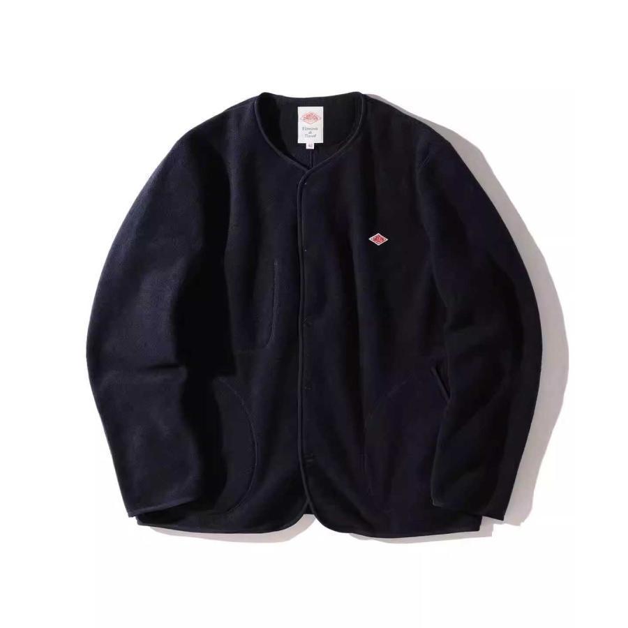 期間限定セール中】DANTON ダントン ノーカラー フリース 期間限定セール中】DANTON ダントン ノーカラー フリース