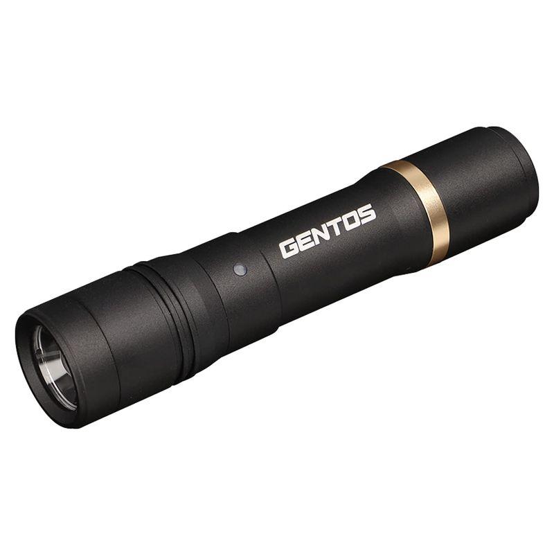 GENTOS(ジェントス) LED 懐中電灯 USB充電式 明るさ500ルーメン