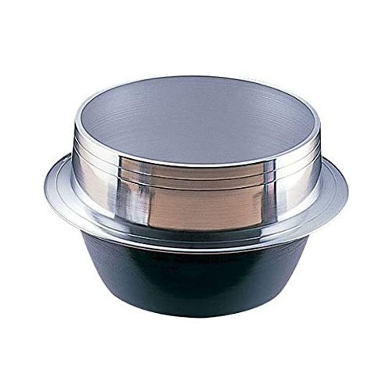 中古】ナカオ 羽釜 カン付 33cm アルミ鋳物 日本 AKVG833 未使用