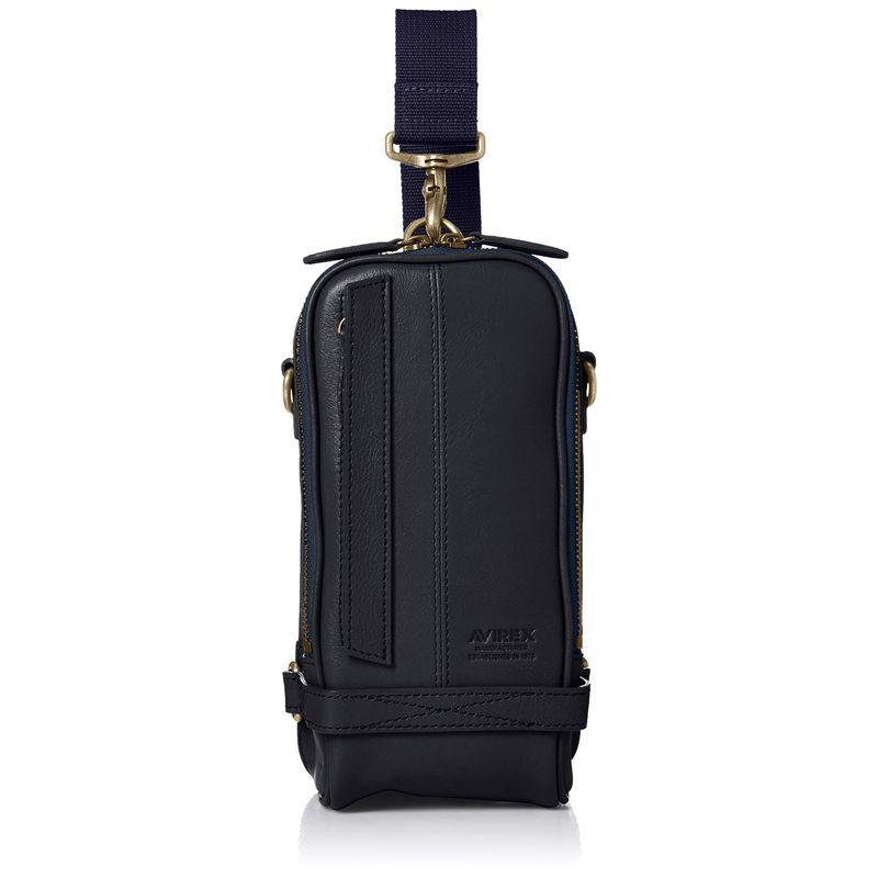 アヴィレックス 全方向2wayレザーボディバッグ AVX5610 コン : ユリと  
