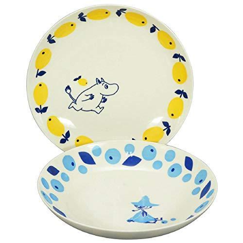 山加商店 MOOMIN (ムーミン) パスタ皿 カレー皿 直径21cm ペア 2枚