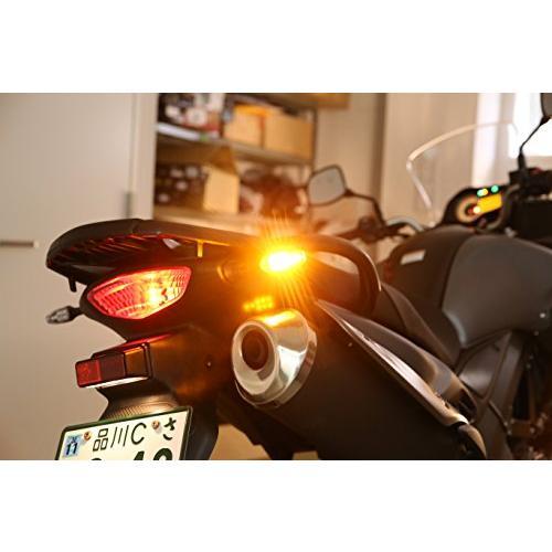 キジマ(Kijima) バイクパーツ LEDウインカーキット TRL2 クリア ~'16 V