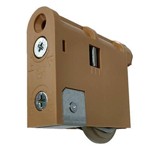 家研販売 木製引戸用 取替戸車 N色 幅18X高さ50X長さ61mm Y型レール