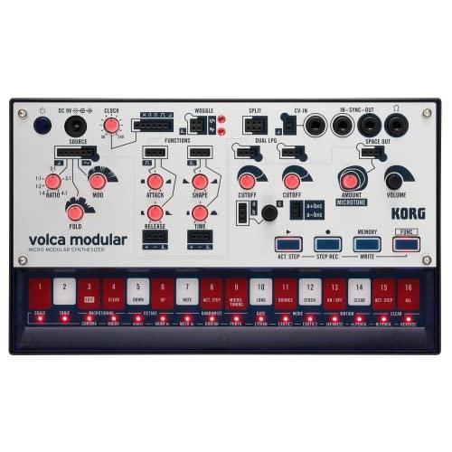 KORG モジュラー シンセサイザー volca modular パッチング ケーブル