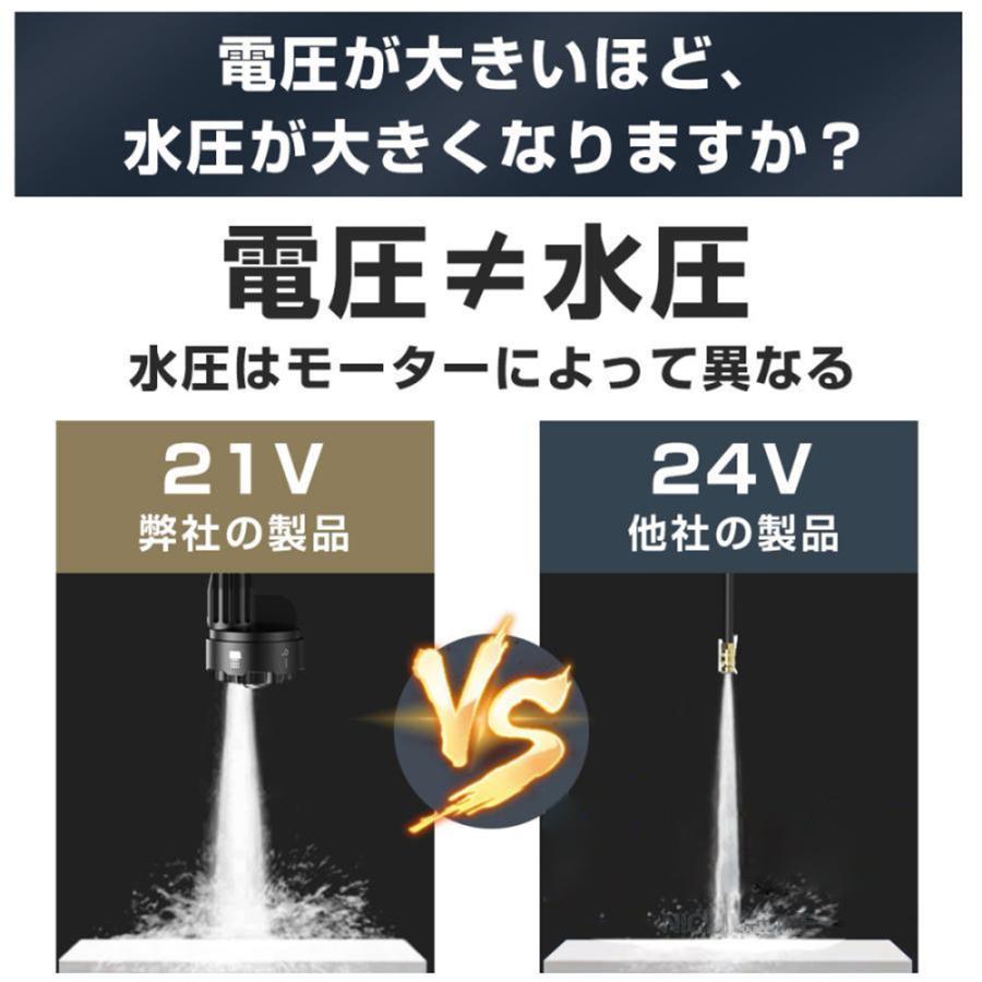 【2024福袋】高圧洗浄機 コードレス 充電式 軽量 高圧噴射 家庭用 業務用 マキタ バッテリー互換対応 ポータブル 強力噴射 洗車機 6in1多機能噴射ノズル 最新｜yuriwww-shop｜14