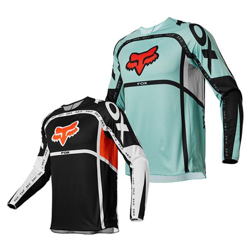 長袖 モトクロスジャージ Tシャツ マウンテンバイクライディング ...