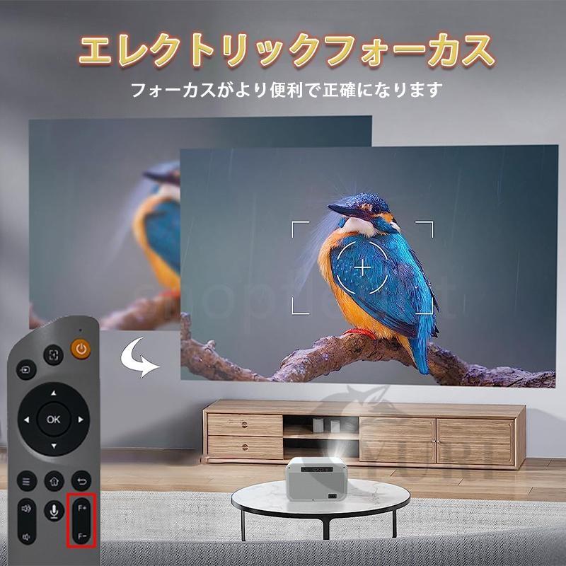 プロジェクター 小型 4k対応 1080P Android WIFI Bluetooth 天井 プロジェクター 小型 4k対応 1080P Android WIFI Bluetooth 天井