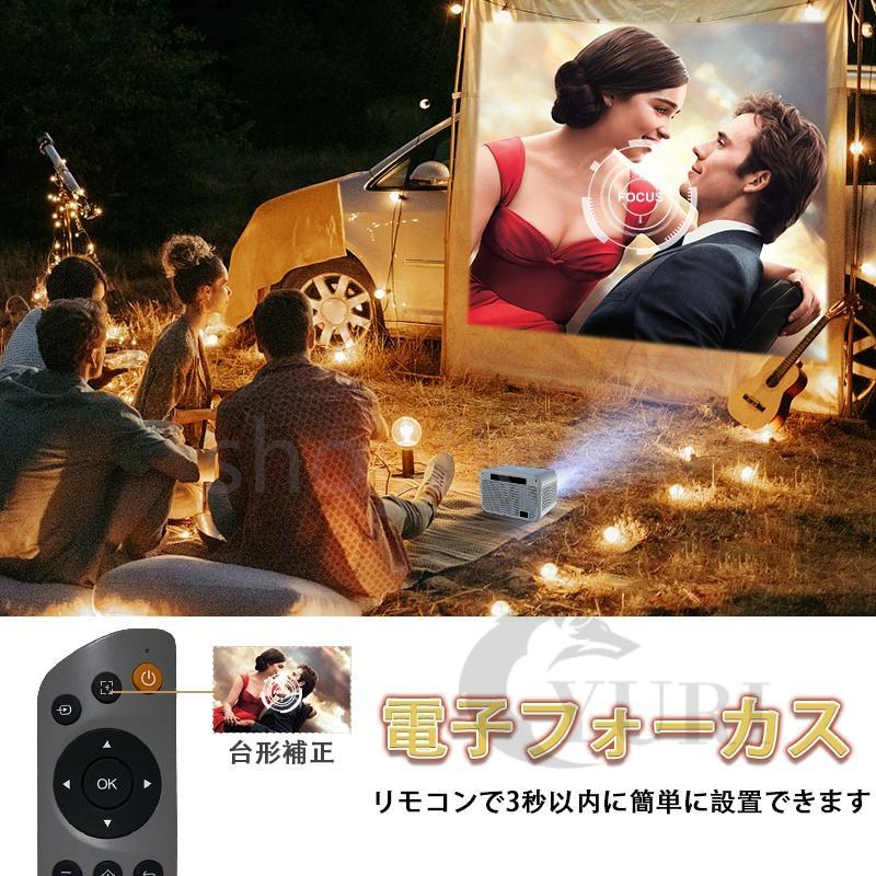 プロジェクター 小型 4k対応 1080P Android WIFI Bluetooth 天井 プロジェクター 小型 4k対応 1080P Android WIFI Bluetooth 天井
