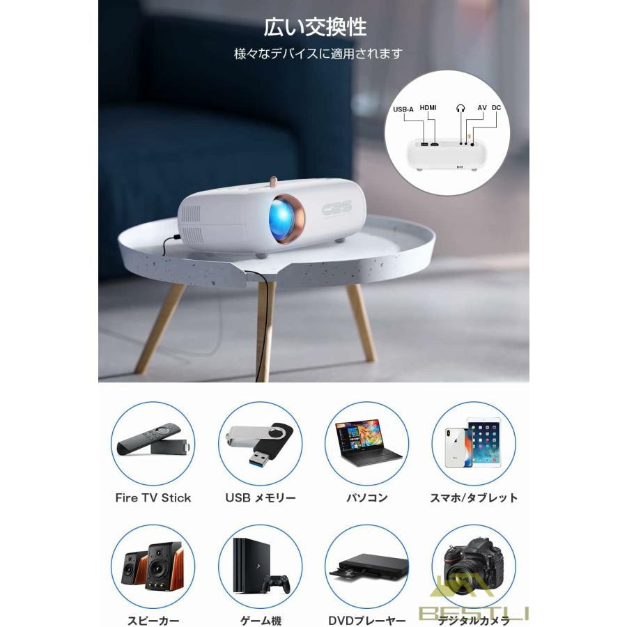 プロジェクター 小型 家庭用 WiFi接続 ホームプロジェクター 4500LM 