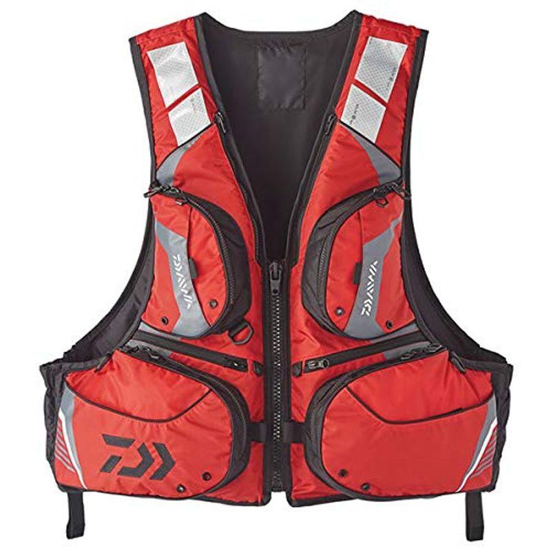 ダイワ Daiwa フィッシングベスト フローティングベスト レッド Xl Df 34 ゆるゆるストア 通販 Yahoo ショッピング