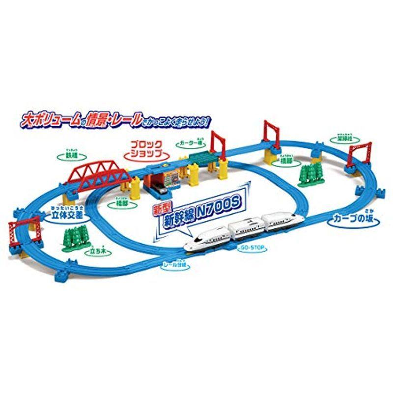 レビューで送料無料 プラレール かっこいいがいっぱい 新幹線 N700s立体レイアウトセット 在庫限り Www Aqtsolutions Com