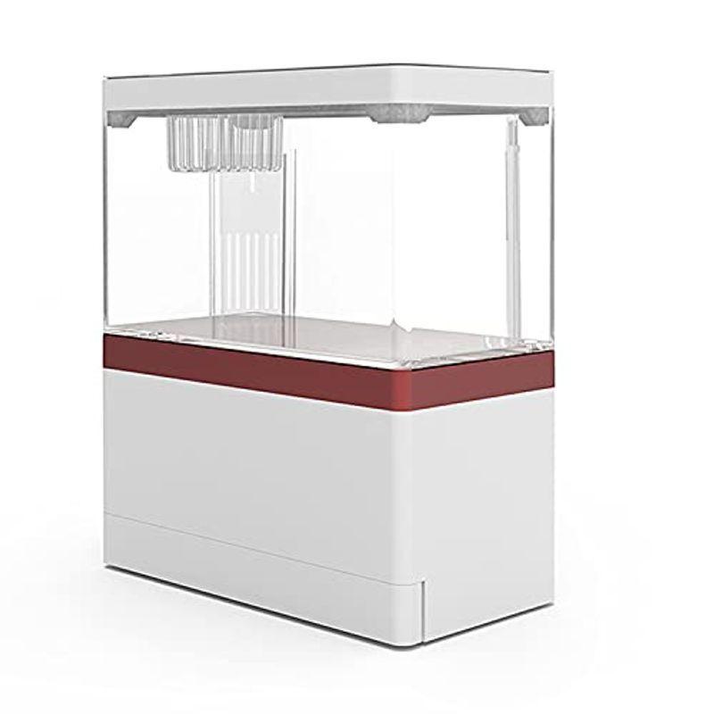 YJHOME-ミニ金魚鉢 卓上ミニ水族館 水槽セット 熱帯魚 魚飼育 卓上飾リ プラスチック製 魚飼育セット 静音 長寿命 使い勝手の良い 省エネ 充電可能 YJHOME-ミニ金魚鉢 卓上ミニ水族館 水槽セット 熱帯魚 魚飼育 卓上飾リ プラスチック製 魚飼育セット 静音 長寿命 使い勝手の良い 省エネ 充電可能