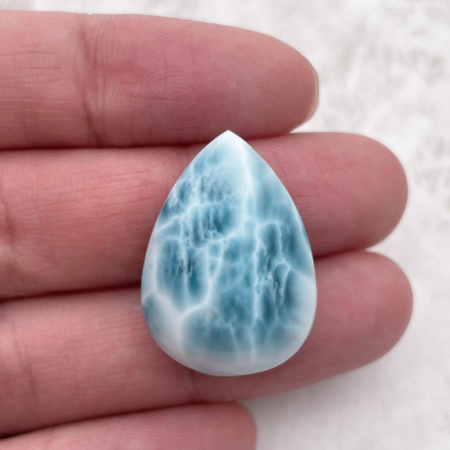 ラリマー 大きめサイズの粒です！