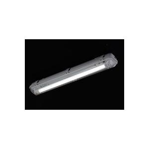 LED蛍光灯・LED照明・OPTILED（オプティレッド）　LED蛍光灯20W形　電源内蔵タイプ　1灯用防水器具LED蛍光灯セット　 昼白色　OPJ-600PG-N-V-OJ-600M1