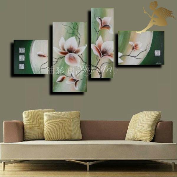 美しい 絵画 壁掛け 風景 花 モダン アートパネル インテリア 和 日本画 手書きの油彩画 ４枚セット グリーン 花 1305 油彩画shop Art 通販 Yahoo ショッピング お1人様1点限り Blog Lonolife Com
