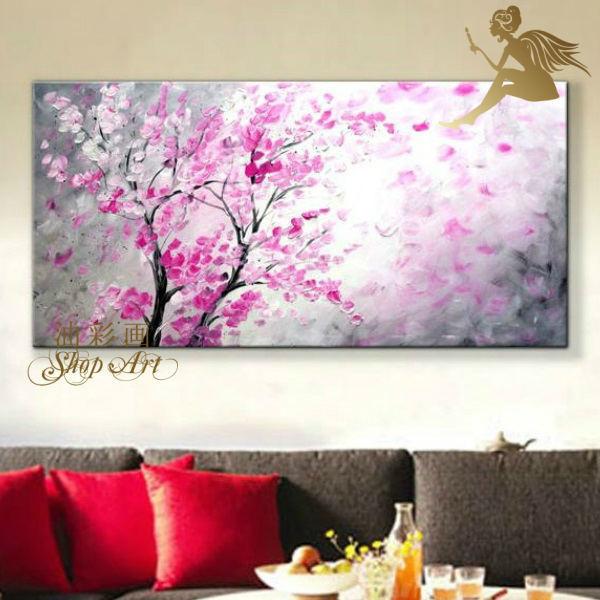 好評 絵画 壁掛け 風景 花 モダン アートパネル インテリア 和 日本画 手書きの油彩画 １パネル 花びら舞う 在庫あり 即納 Altammamfactory Com Jo