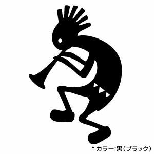 【KOKOPELLI（ココペリ） KSH 081 カッティングステッカー 2枚組 幅約10.7cm×高約16cm】｜yuseimarket｜05