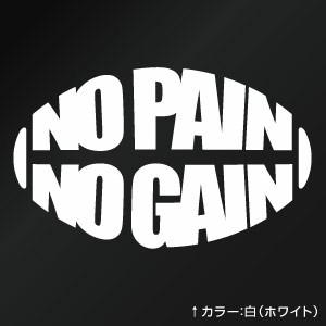 No Pain No Gain Ov05 ノーペインノーゲイン カッティングステッカー ミニサイズ 3枚組 幅約11cm 高約6 7cm C1167npng05 ゆうせいマーケット 通販 Yahoo ショッピング