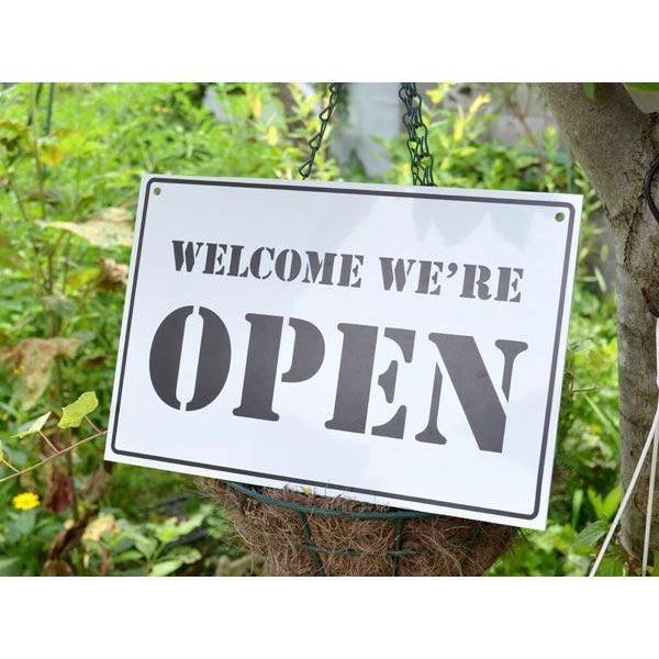 Open Close 看板 デザイン