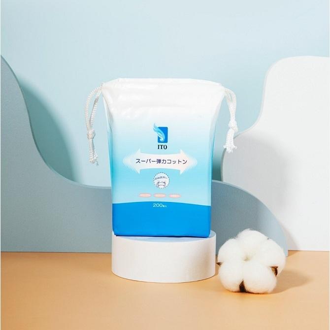 ITO ITOスーパー弾力コットン(200枚入)使い捨て 化粧 化粧水