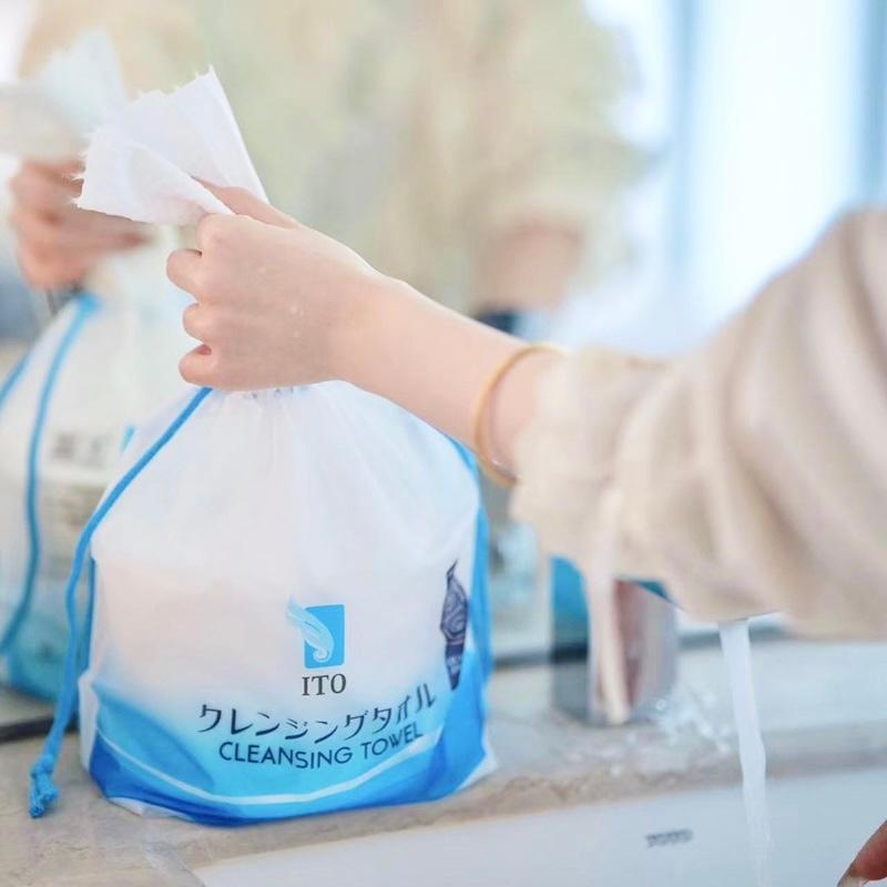 ITO ITOクレンジングタオル 3個セット 使い捨て フェイスタオル ITO ITOクレンジングタオル 3個セット 使い捨て フェイスタオル
