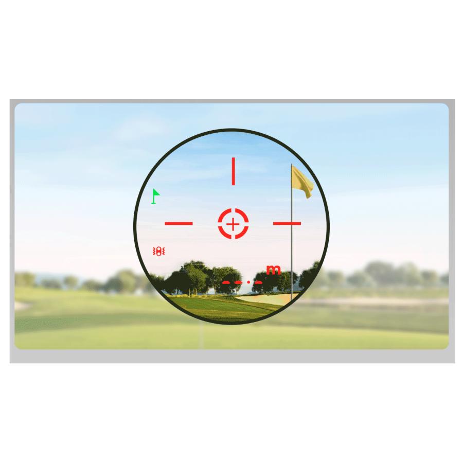 FOSSiBOT ゴルフ距離計 C1000PRO 赤緑表示 レーザー距離計 ミニ 超小型